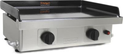 Simogas epm-75.11 Plancha Gasgrill mit 2 Brennern Eisen Edelstahl 80,3 x 45 x 25 cm 6,6 kW