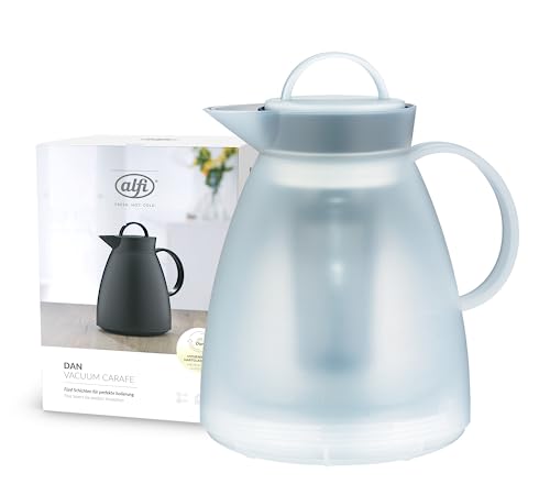 alfi 1935011100 Isolierkanne Dan Tea Kunststoff 1.0 l, weiß