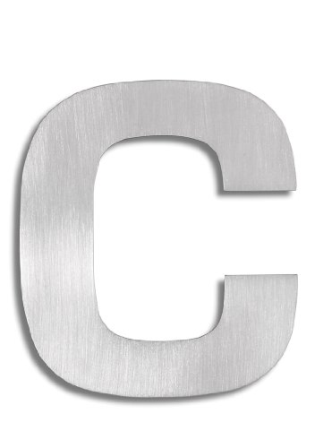 Blomus 68196 Hausbuchstabe c SIGNO, Edelstahl