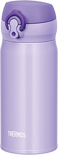 THERMOS Water Bottle Vacuum Insulation Cellular Phone Mug [one-Touch Open Type] 350ml Pastel Purple JNL-353 PPL