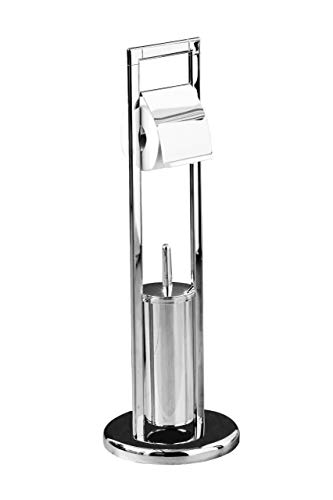 Premier Housewares Ständer für Toilettenpapier und -bürste, 76 x 20 x 20 cm