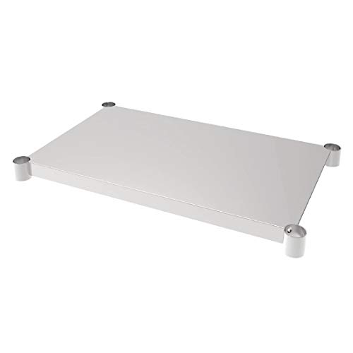 Vogue Edelstahl Tisch Regal 600 x 900 mm für Tabellen Küche Möbel