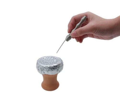 ansu Edelstahl Shisha Zubehör Folienlochstanzer