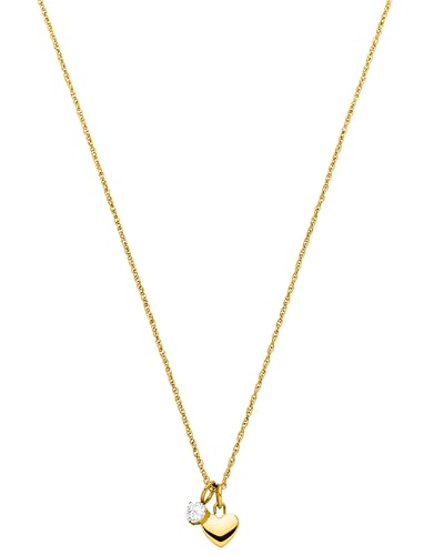 Purelei® Brave Kette Damen (Gold) – Halskette Damen aus langlebigem Edelstahl – Wasserfeste Kette mit Anhänger – 50-55 cm Länge verstellbar – Halskette für deinen individuellen Look