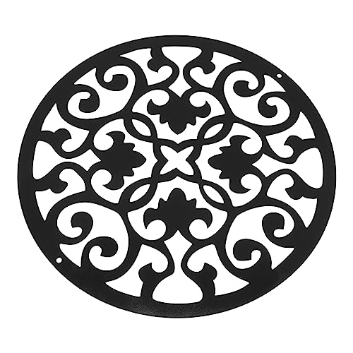 HOMOCONO Ornamente Wanddeko Hängende Eisenblumen Für Wohnzimmer Und Schlafzimmer Wanddekoration Gusseisen Blumen Wand Ornament Für Einen Ästhetischen Touch