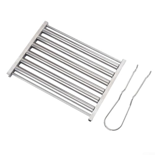 Hochleistungs Hot Dog Roller Grillr ost aus für ultimatives Grillerlebnis, ideal für Familienfeiern Partys (groß)