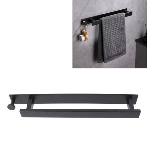 Badezimmer-Handtuchhalter, an der Wand Montierte Vertikale Handtuchstange, an der Wand Montierte Handtuchaufbewahrung aus Edelstahl Zum Aufhängen, Einzelne Handtuchhalterstange, Klassische Wandmontage